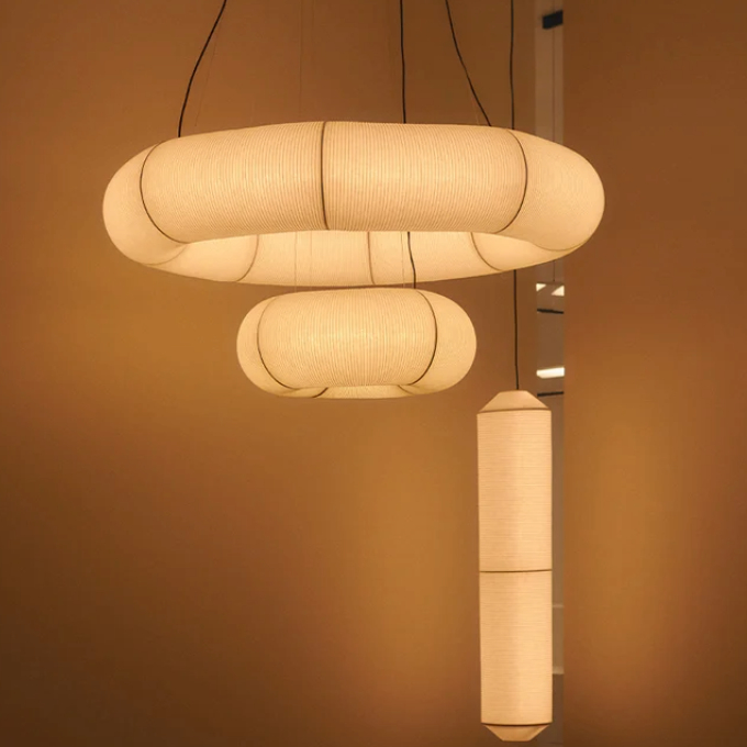 Lamp Santa&Cole - TEKIO CIRCULAR P4 Pendant  - 4