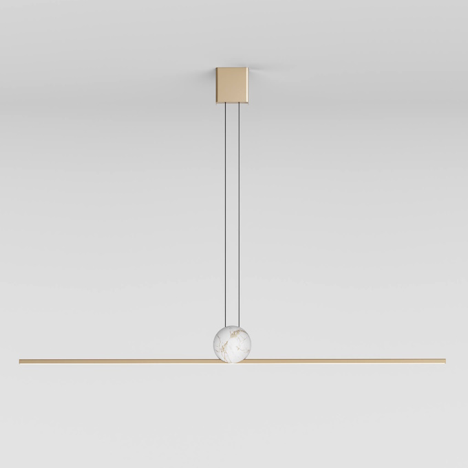 Lamp Italamp - Regolo Pendant  - 1