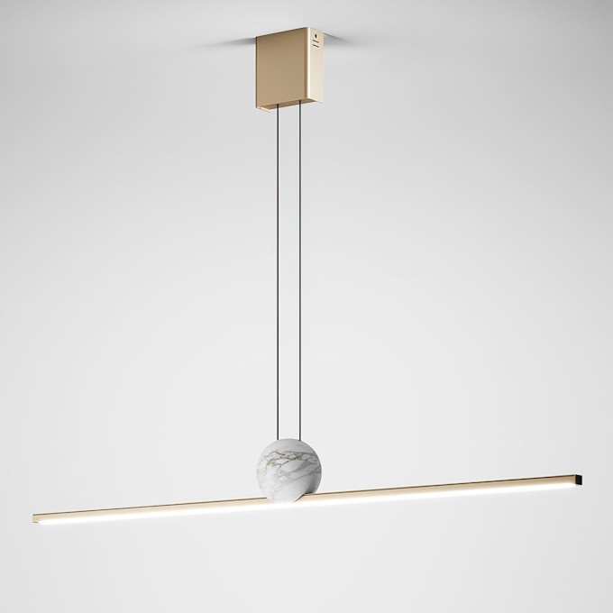 Lamp Italamp - Regolo Pendant  - 2