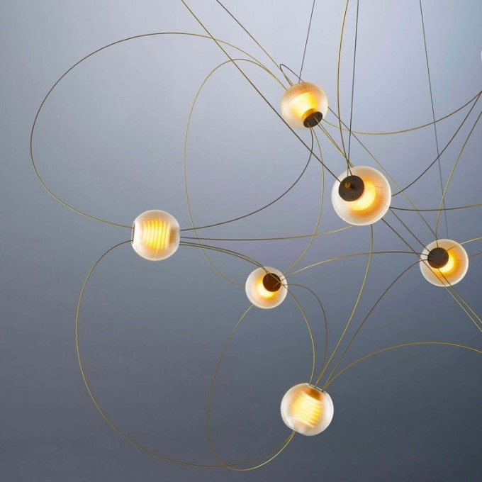 Lamp DCW Editions - Munari 10 Pendant  - 2