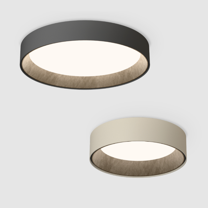 Lamp Vibia - Duo petra 4871/4873 Ceiling  - 1