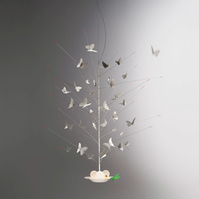 Lamp Ingo Maurer - La Festa delle Farfalle Подвесные  - 1