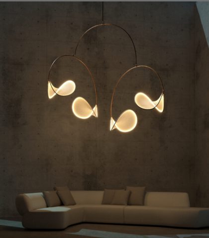 Lamp IIII – 02 chandelier 4 elements