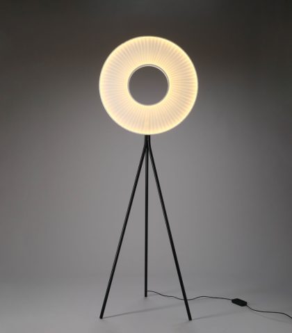 Lamp 10 HEURES 10 - Iris floor tripod 60/80