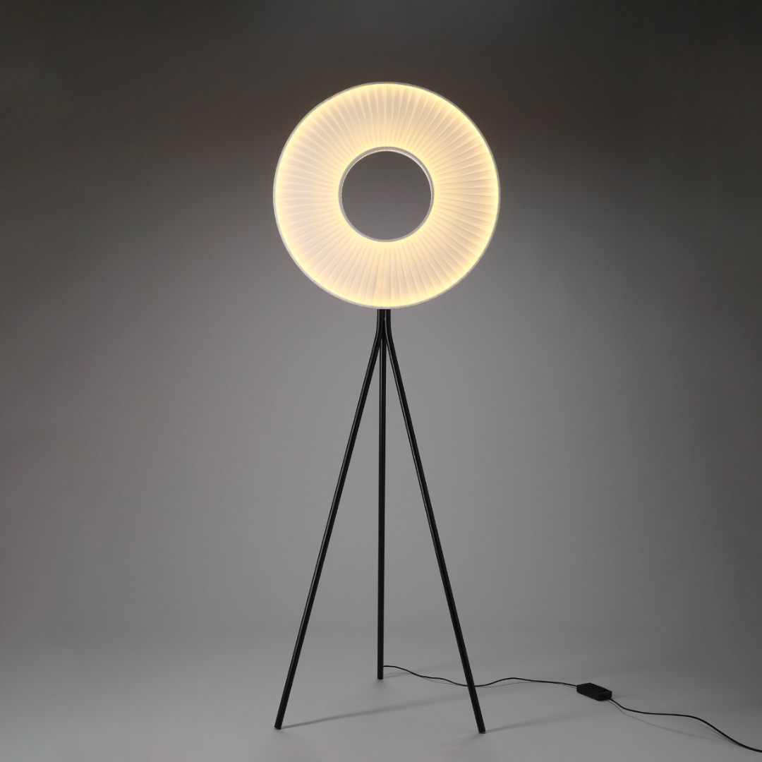 Lamp 10 HEURES 10 - Iris floor tripod 60/80 Floor  - 1