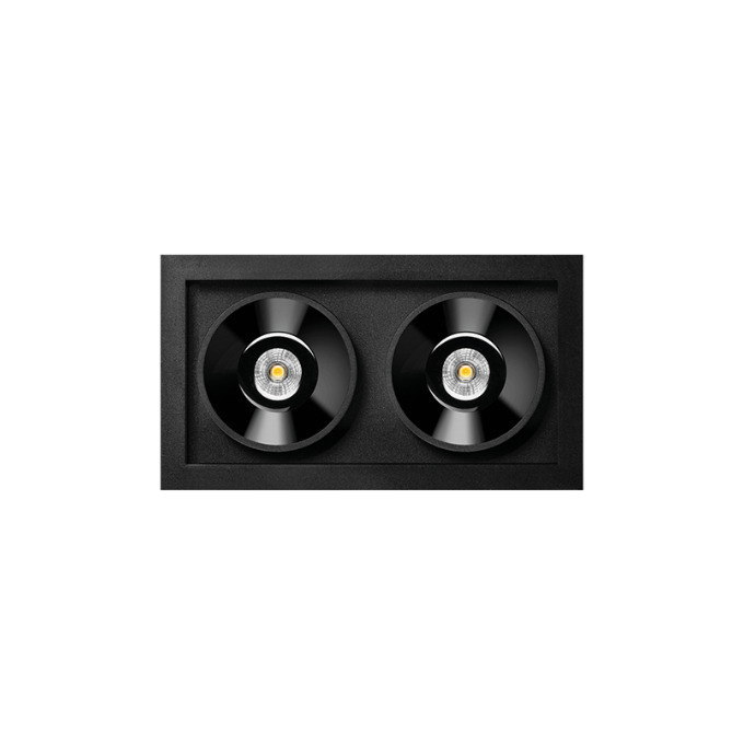 Šviestuvas Arkoslight – Black Foster Recessed 2 Įleidžiamas šviestuvas  - 1