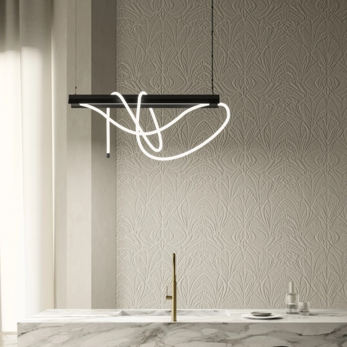 Lamp Moooi - Tubelight/500 Pendant  - 3